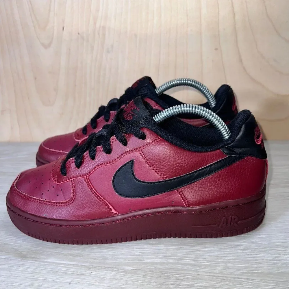 Nike Air Force 1 GS 'Team Red' 596728-614 Youth 5.5‎